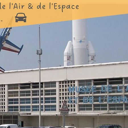 Apartmán L'Eugene - 10Min Du Rer B Le Bourget, Parking, Wifi Drancy Exteriér fotografie